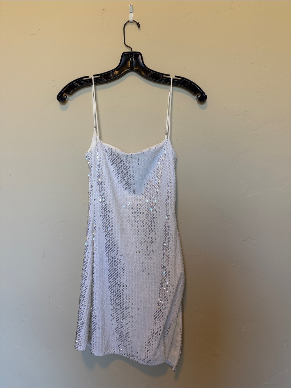 Lucy in the Sky Ivory Sequin Slip